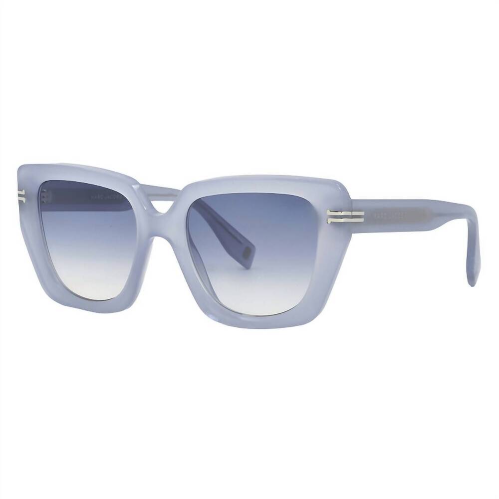 NEW MARC JACOBS women's 1051/s 0r3t butterfly sunglasses in azure ruthenium/blue